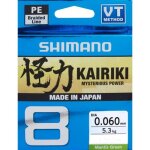 Shimano kairiki 8 - mantis green 300 m 0. 315 mm - 300 m tresse de p�che ligne multibrins pe dyneema ...