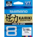 Shimano kairiki 8 - multicolor 300 m 0. 23 mm - 300 m tresse de pche ligne multibrins pe dyneema bobine ...