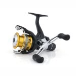 Shimano sahara dh 2500 - double manivelle moulinet p�che frein arri�re mer carpe truite carnassiers spinning ...