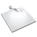 Shimmer receveur de douche + siphon couleur - blanc modèle - 100 x 100 cm Shimmer receveur de douche + siphon couleur - blanc modèle - 100 x 100 cm