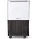 Shinco dshumidificateur dair silencieux 12l / jour pour max 18 fonction de dshumidification purification ...