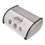 Bo�te � pain - shipenophy - m�tal - grande capacit� - porte � enroulement - design mignon