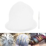 Shipenophy bonnet de coloration capillaire en silicone rutilisable pour teinture de cheveux et mches ...