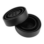 Cache - poussi�re de phare universel en caoutchouc noir pour voiture led - shipenophy