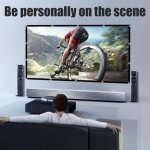 Shipenophy �cran de projection portable �cran de projection pliable portable pour home cin�ma camping ...