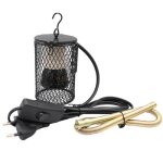 Shipenophy lampe chauffante 50w infrarouge en cramique pour reptiles tortues oiseaux