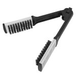 Shipenophy peigne lissant lisseur cheveux brosse lissage peigne double face conception creux respirant ...