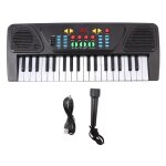 Shipenophy piano clavier enfant 37 touches ralistiques jouet ducatif avec micro