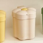 Shipenophy poubelle de bureau fleur mini corbeille � papier