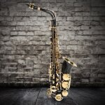 Shipenophy saxophone mi bmol kit de saxophone alto e tube de pliage plat en laiton et lectrophorse ...