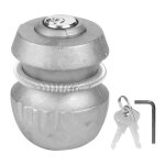 Shipenophy serrure de voiture attelage de remorque verrouillage à boule de remorquage sécurité universelle ... Shipenophy serrure de voiture attelage de remorque verrouillage à boule de remorquage sécurité universelle ...