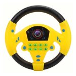 Shipenophy volant jouet simulation conduite - boutons sonores apparence mignonne ventouse stable