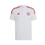 T - shirt adidas bayern monachium blanc - homme / adulte - manches courtes - licence bayern de munich ...