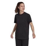 T - shirt adidas marimeko gfx 1 noir - femme / adulte - 100% coton - manches courtes - col arrondi