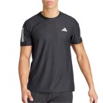 T - shirt - adidas - own the run - blanc - coupe r�guli�re - col arrondi
