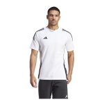 T - shirt adidas tiro 24 sweat tee - adidas - homme - blanc - regular - col arrondi