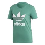 T - shirt - adidas - trefoil tee s - femme - coton - vert