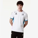 T - shirt adiry bwt alpine f1 team 2024 pour homme - blanc bleu rose T - shirt adiry bwt alpine f1 team 2024 pour homme - blanc bleu rose