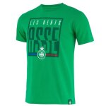 T - shirt - asse - collection officielle - enfant - manches courtes - vert