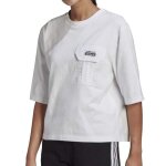 T - shirts blanc femme adidas r. y. v.