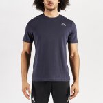 T - shirt cafers kappa pour homme - bleu marine - manches courtes - multisport T - shirt cafers kappa pour homme - bleu marine - manches courtes - multisport