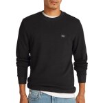 T - shirt calvin klein woven label waffle longsleeve hommes