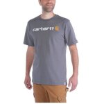 T - shirt carhartt core logos / s gris foncé t. m - s1103361rhm T - shirt carhartt core logos / s gris foncé t. m - s1103361rhm