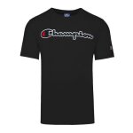 T - shirt champion crewneck m - champion - noir - homme - 100% coton - regular - manches courtes - col ...