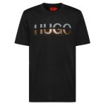 T - shirt  col rond hugo denghis noir