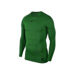 T - shirt de compression nike pro top pour homme en vert