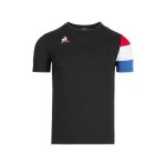 T shirt le coq sportif homme tennis n2 noir coton T shirt le coq sportif homme tennis n2 noir coton