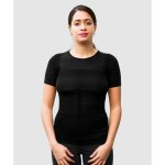T - shirt correcteur de posture femme - smart - shirt - noir - manches courtes - compression