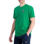 T - shirt coton col rond coq sportif vert - homme - coupe droite - manches courtes