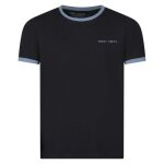 T - shirt coton col rond droit - teddy smith - enfant - manches courtes - marine - bleu