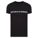 T - shirt coton col rond emporio armani - coupe slim - manches courtes - homme