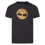T - shirt coton col rond - timberland - noir - droite - 100% coton - homme - manches courtes
