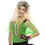 T - shirt court r�sille vert ann�es 80 femme