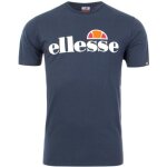 T - shirt - ellesse - small logo prado - 100% coton - manches courtes - bleu