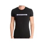T shirt emporio armani homme eagle noir coton