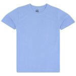 T - shirt enfant gar�on a2z 4 kids - manches courtes - bleu ciel - 100% coton