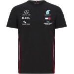 T - shirt enfant - mercedes amg petronas - f1 driver - noir - manches courtes - col classique T - shirt enfant - mercedes amg petronas - f1 driver - noir - manches courtes - col classique