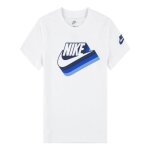 T - shirt enfant - nike - gradient futura - blanc - manches courtes - col arrondi