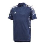 T - shirt dentranement garon adidas condivo - marine - manches courtes - technologie aeroready