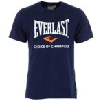 T - shirt - everlast - collector - bleu marine - 100% coton - manches courtes