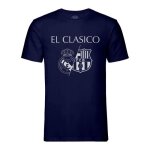 T - shirt - fabulous - el clasico - fc barcelone - bleu - manches courtes - 100% coton