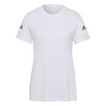 T - shirt femme adidas squadra 21 blanc - coupe regular - manches courtes - 100% polyester