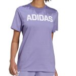 T - shirt femme adidas streetball - violet - manches courtes - col rond