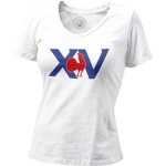 T - shirt femme - fabulous - xv france rugby - manches courtes - 100% coton - blanc