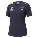 T - shirt femme red bull team racing formula - bleu - coton - ajust�e - manches courtes