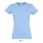 T - shirt femme - sols - imperial - 100% coton - manches courtes - col arrondi